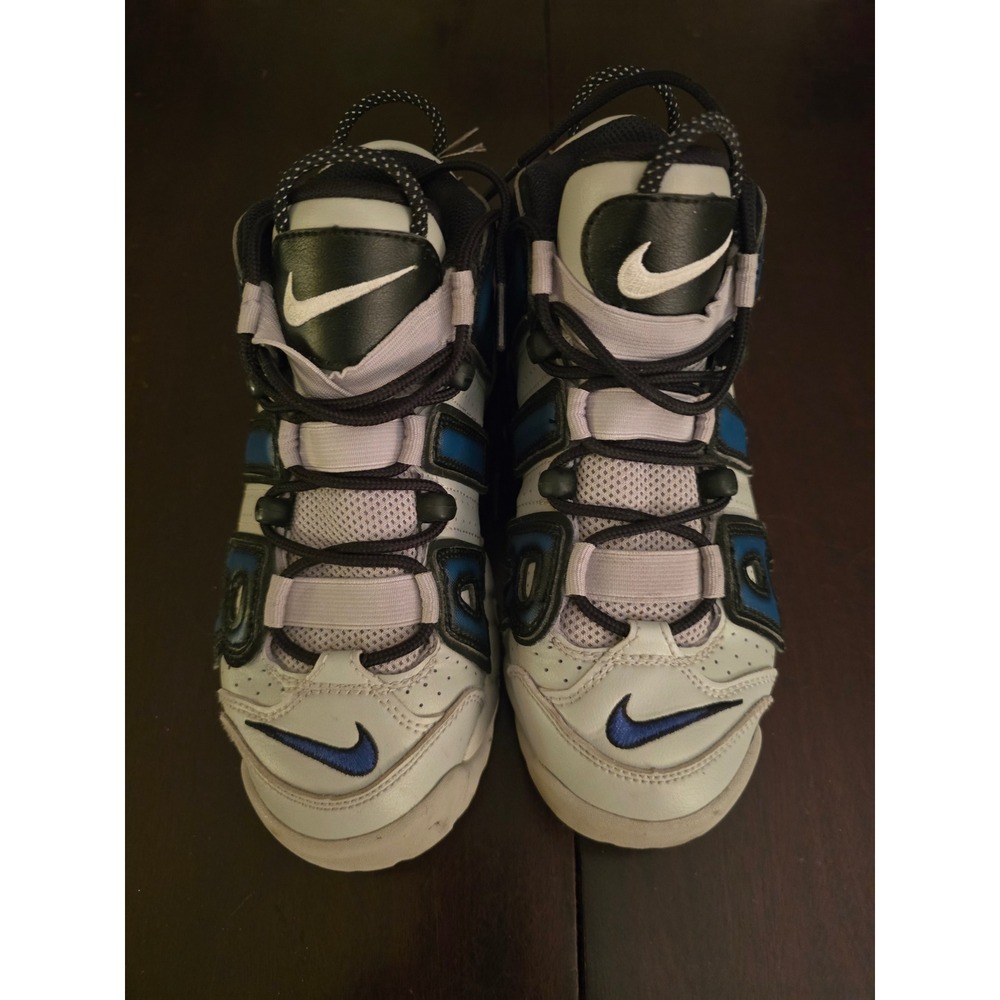 Nike Air More Uptempo Photon Dust University Blue FJ1387-001 Youth Size 4Y - Picture 2 of 6